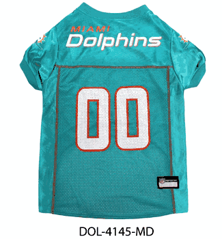 Miami Dolphins Pet Mesh Jersey - Medium