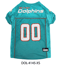 Miami Dolphins Pet Mesh Jersey X-Small