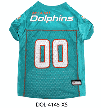 Miami Dolphins Pet Mesh Jersey X-Small