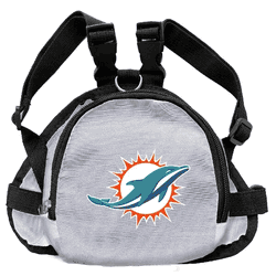 Miami Dolphins Pet Mini Backpack WHTE S