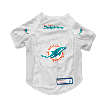 Miami Dolphins Pet Stretch Jersey M
