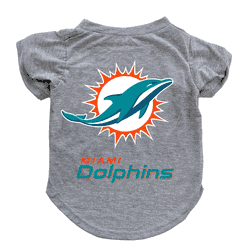 Miami Dolphins Pet T-Shirt Large