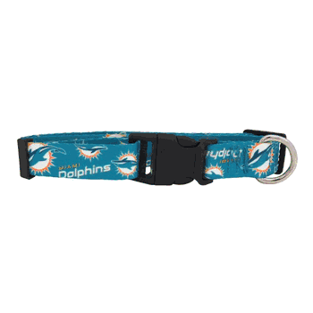 Miami Dolphins Pet Team Collar Large