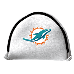 Miami Dolphins Putter Cover - Mallet (White)