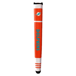 Miami Dolphins Putter Grip (Colored with white stripes)