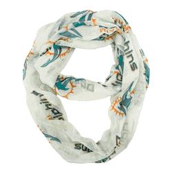 Miami Dolphins Sheer Infinity Scarf Alternate
