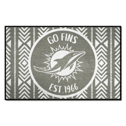 Miami Dolphins Southern Style Starter Mat Accent Rug - 19in. x 30in.