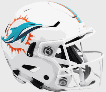 Miami Dolphins SpeedFlex Full Size Football Helmet