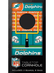 Miami Dolphins Tabletop Cornhole