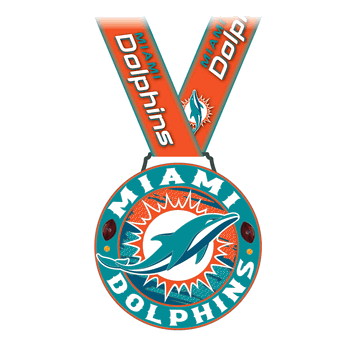 Miami Dolphins Team Medallion