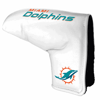 Miami Dolphins Tour Blade Putter Cover (White)