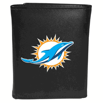 Miami Dolphins Tri-fold Wallet Large Logo
