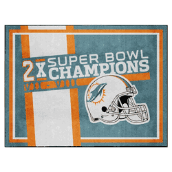 Miami Dolphins Ulti-Mat Rug - 5ft. x 8ft.