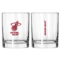 Miami Heat 14oz Gameday Rocks Glass