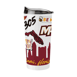Miami Heat 20oz Native Powder Coat Tumbler