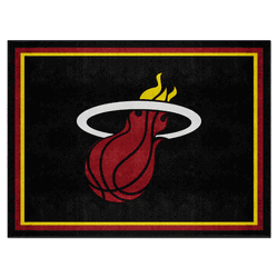 Miami Heat 8ft. x 10 ft. Plush Area Rug