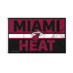 Miami Heat Bold 3' x 5' Banner Flag