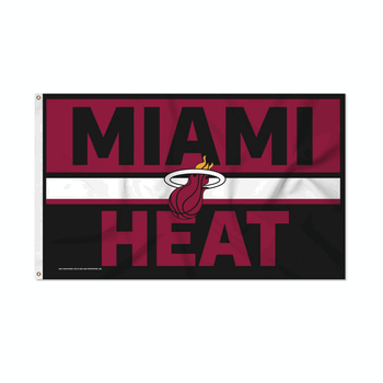 Miami Heat Bold 3' x 5' Banner Flag