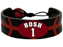 Miami Heat Bracelet Team Color Basketball Chris Bosh CO