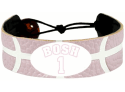 Miami Heat Bracelet Team Color Basketball Pink Chris Bosh CO
