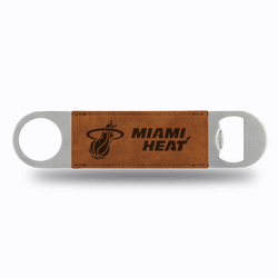 Miami Heat Brown Laser Engraved Bar Blade
