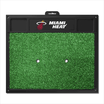 Miami Heat Golf Hitting Mat