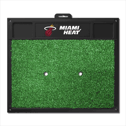 Miami Heat Golf Hitting Mat
