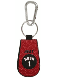Miami Heat Keychain Team Color Basketball Chris Bosh CO
