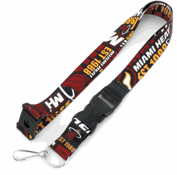 Miami Heat Lanyard Breakaway Style Dynamic Design