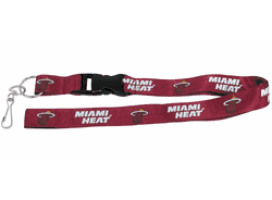 Miami Heat Lanyard - Breakaway with Key Ring