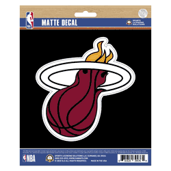 Miami Heat Matte Decal Sticker