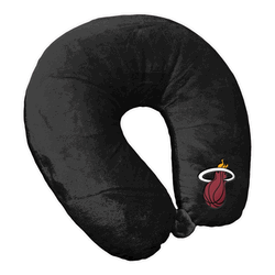 Miami Heat NBA Black Neck Pillow