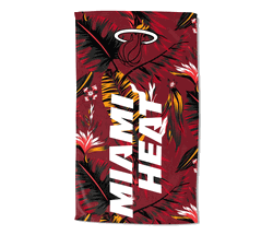 Miami Heat NBA Tropic Oversized Beach Towel 42x72 inches