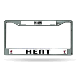 Miami Heat Chrome Frame