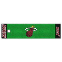 Miami Heat Putting Green Mat - 1.5ft. x 6ft.