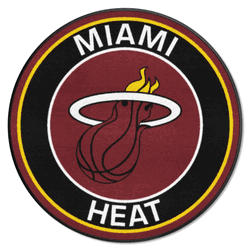 Miami Heat Roundel Rug - 27in. Diameter
