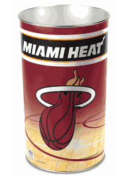 Miami Heat Wastebasket 15 Inch