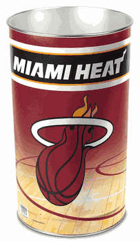 Miami Heat Wastebasket 15 Inch