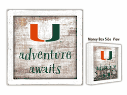 Miami Hurricanes Adventure Awaits Money Box