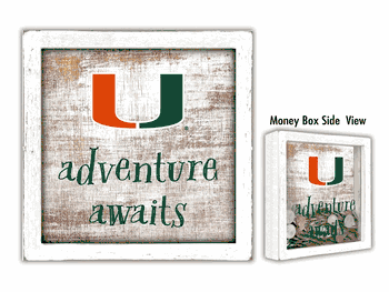 Miami Hurricanes Adventure Awaits Money Box