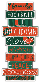 Miami Hurricanes Celebrations Stack 24