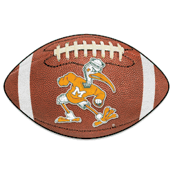 Miami Hurricanes Football Rug - 20.5in. x 32.5in., Sebastian the Ibis