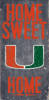 Miami Hurricanes Home Sweet Home