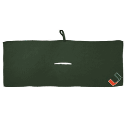 Miami Hurricanes Large Microfiber Towel - 16" x 40" (Colored)
