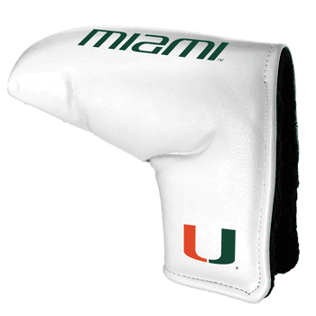 Miami Hurricanes Tour Blade Putter Cover (White)