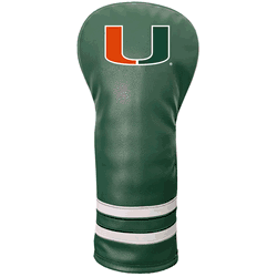Miami Hurricanes Vintage Fairway Headcover (Colored)