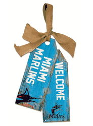 Miami Marlins 12" Team Tags