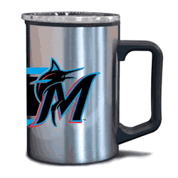 Miami Marlins 15oz Stripe Fusion Mug