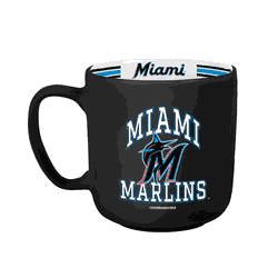 Miami Marlins 15oz Stripe Mug