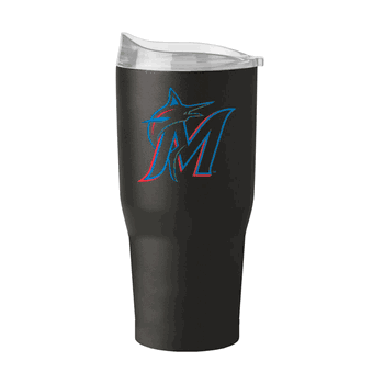 Miami Marlins 30oz Flipside Powder Coat Tumbler